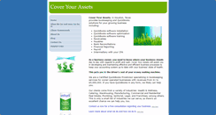 Desktop Screenshot of coveryourassets.com